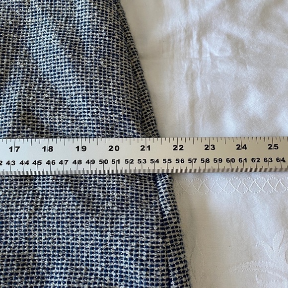 Banana Republic‎ Women's Burlap Style 1/2 Zip Mini Skirt Size 12 - Picture 10 of 13